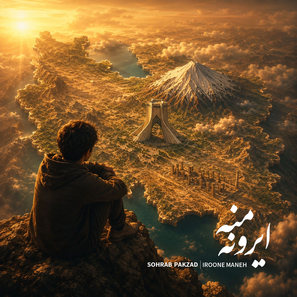 Cover artwork for Iroone Mane by Sohrab Pakzad
